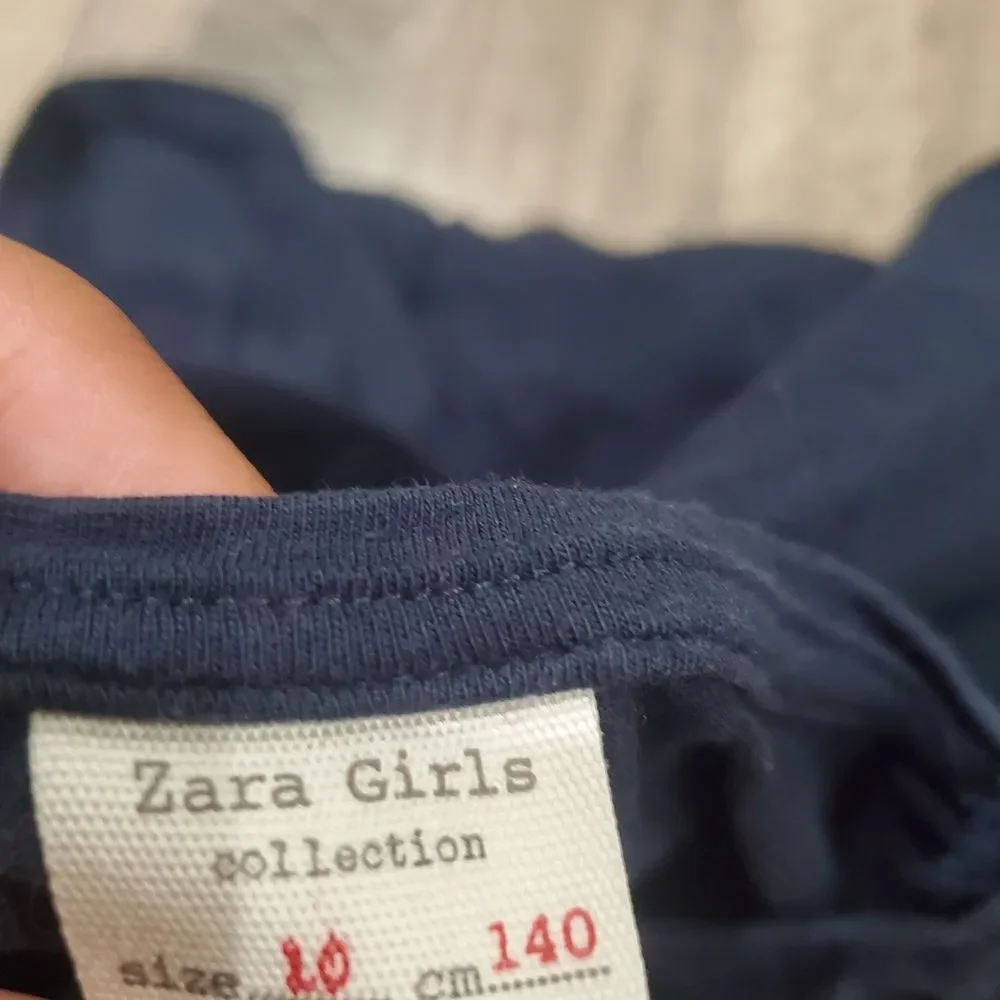 Girls Long Sleeve Shirts Size 10 Zara Long Sleeve Tees Black, Navy, Light Purple
